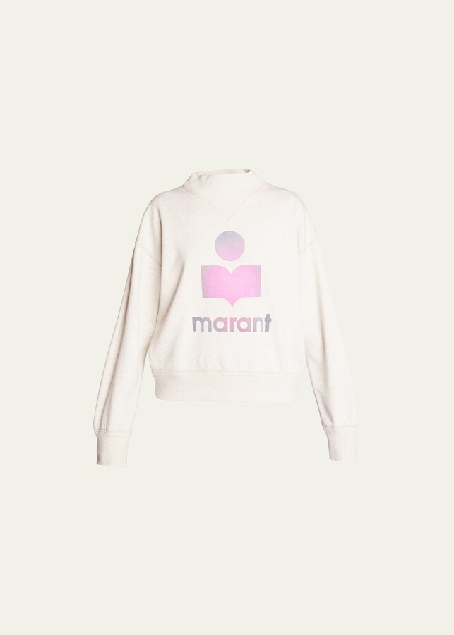 Marant Etoile - Mona White Short-Sleeved Sweatshirt – 32 The Guild