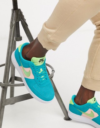 Buy Nike multicolor Youth Air Force 1 LV8 Fresh Air for Kids in MENA,  Worldwide