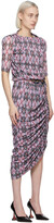 Thumbnail for your product : Y/Project Pink Argyle Convertible Dress