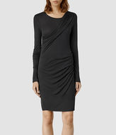 Thumbnail for your product : AllSaints Tundra Vi Sleeve Dress