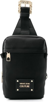 Versace Jeans Couture Logo-Patch Shoulder Bag