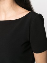 Thumbnail for your product : Emporio Armani Belted Short-Sleeved Dress