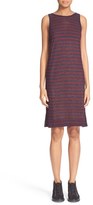 Thumbnail for your product : Alexander Wang Women's T By Striped Rayon & Linen Tank Dress