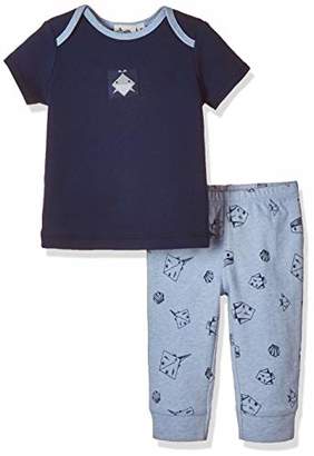 Silly Apples Baby Boys or Girls Summer Take Me Home Outfit 2-Piece Cotton T-Shirt and Pant Set (3M)