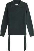 Thumbnail for your product : Frame Denim Cashmere Pullover with Lace Up Ties at the Sides