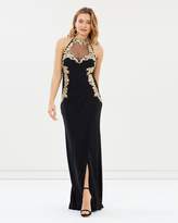 Thumbnail for your product : Xena Lace Halter Gown