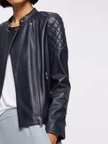 Thumbnail for your product : Jigsaw Nappa Leather Biker Jacket