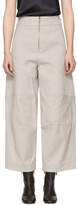 Chloé - Pantalon cargo gris