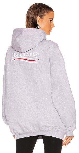 Balenciaga Grey Hoodie | Shop The Largest Collection | ShopStyle