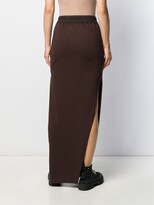 Thumbnail for your product : Rick Owens Drawstring Waist Jersey Skirt