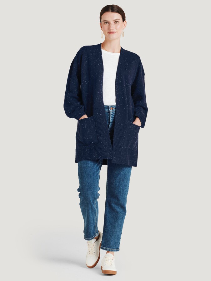 Thought Oaki Lambswool Boyfriend Cardigan ShopStyle