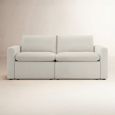 Joss & Main Lana 2 - Piece Upholstered Power Reclining Modular Sofa