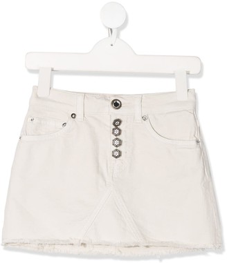 white denim skirt canada