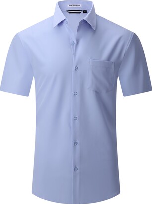 Short Sleeve Mens Silk Dress Shirts Long Sleeve Cheap Loose Silk