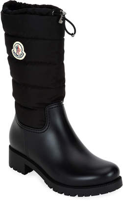 Moncler Ginette Stivali Quilted Tall Boots