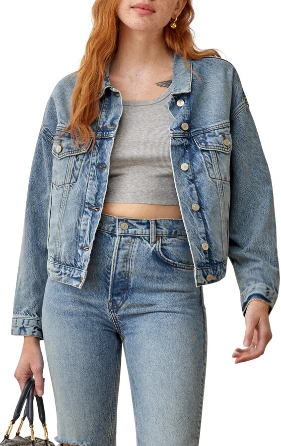 Relaxed jean jacket Outlet