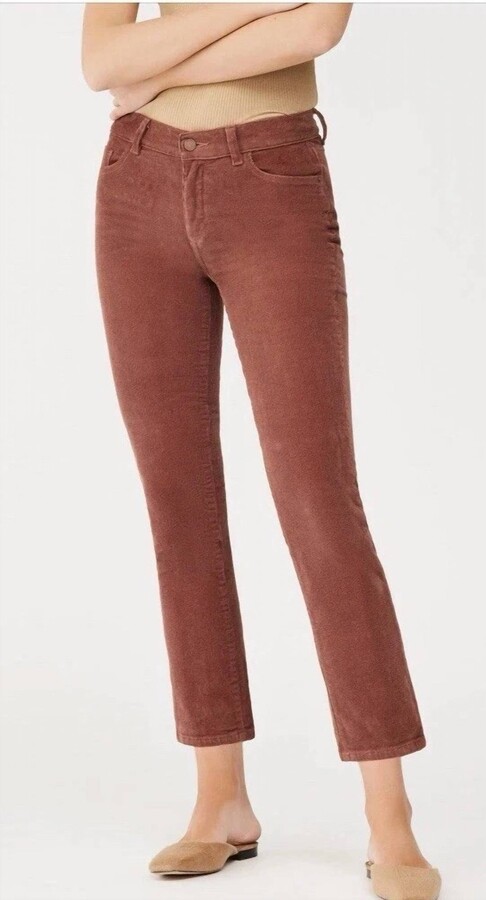 DL1961 - Women's Mara Instasculpt Straight Jeans In Copper