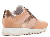 Thumbnail for your product : Geox Tabelya Suede Mix Trainer Peach
