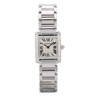 Cartier Tank Francaise Silver Steel Watches