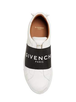 Givenchy 20mm Urban Elastic Band Leather Sneakers