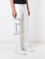 Thumbnail for your product : Telfar embroidered trousers