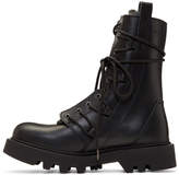 Thumbnail for your product : Helmut Lang Black Speed Lace Boots