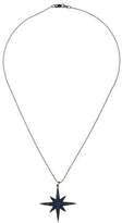 Thumbnail for your product : Sydney Evan 14K Sapphire Starburst Pendant Necklace