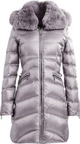 Thumbnail for your product : Dawn Levy Cloe Down Shearling Lace-Up Coat