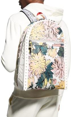 Christian Louboutin Men's Backparis Floral Fabric Backpack - ShopStyle