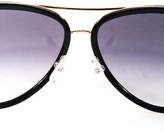 Thumbnail for your product : Ted Baker Black Gold Tone Accented Aviator Sunglasses