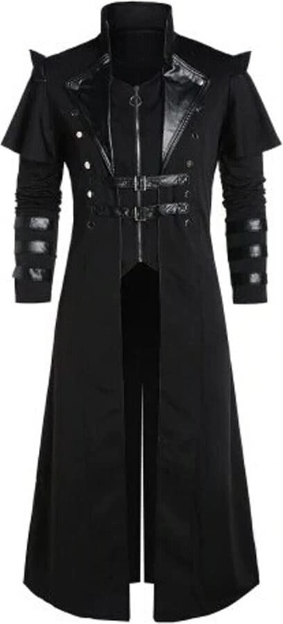 Manches Bras Faux Cuir Pour Homme - Style Shrug Ouvert - Clubwear Et Fête - Taille S, M, L