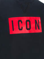 Thumbnail for your product : DSQUARED2 icon Printed Sweatshirt