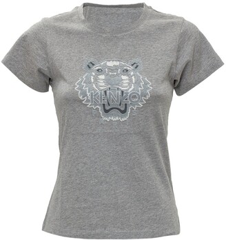 Luidspreker Troosteloos ongeduldig Kenzo Tiger Flock Slim-Fit T-Shirt - ShopStyle