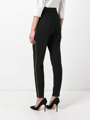 Dolce & Gabbana piped skinny trousers
