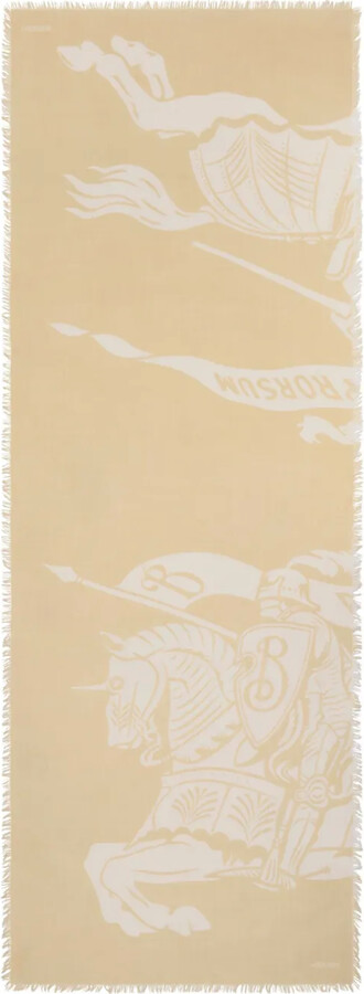 Burberry EKD wool scarf