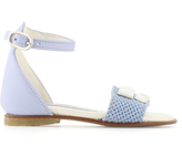 Thumbnail for your product : Simonetta Sky blue leather sandals
