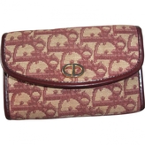 Thumbnail for your product : Christian Dior Burgundy Leather Purse