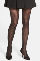 Thumbnail for your product : DKNY Burnout Stripe Tights