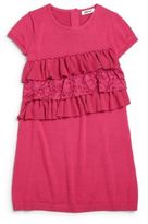 Thumbnail for your product : DKNY Toddler's & Little Girl's Ruffled Sweater Dress