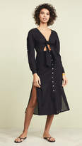 Thumbnail for your product : SUBOO Eclipse Tie Front Midi Dress