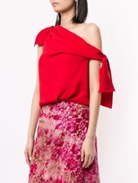 Thumbnail for your product : Hellessy Asymmetric Tie Detail Top