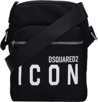 DSQUARED2 Waist Bag In Black Nylon - ShopStyle