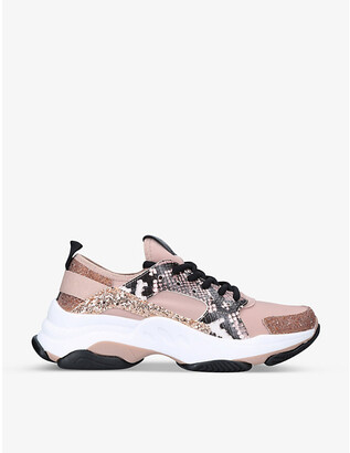 lee cooper snakeskin ladies trainers