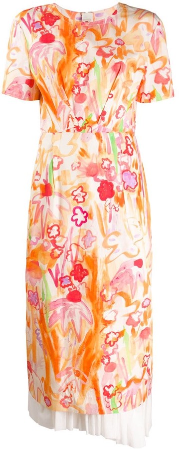 marni floral dress