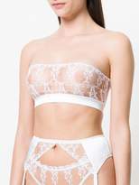 Thumbnail for your product : Fleur of England lace sheer bralette