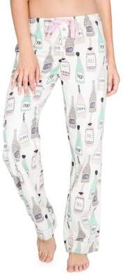 PJ Salvage Sip Sip Hooray Flannel Pyjama Pants