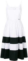 Thumbnail for your product : Twin-Set colour-block flared dress