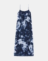Shibori Print Plisse Camisole Dress 