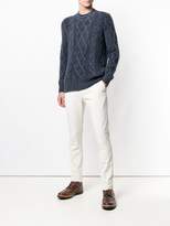 Thumbnail for your product : Entre Amis slim fit corduroy trousers