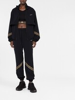Thumbnail for your product : Versace Black Greca Print Track Jacket